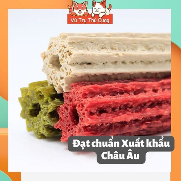 Snack xương gặm sạch răng cho Chó 7 Dental Effects Vegebrand 100g