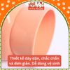Bát ăn cho chó mèo chống gù lưng, họa tiết tai gấu màu pastel