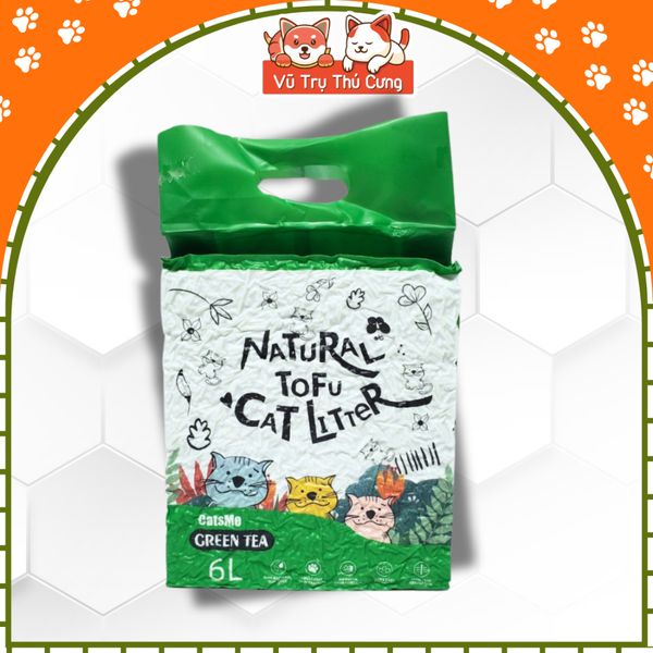 Cát Vệ Sinh Cho Mèo Đậu Nành Catsme 6L