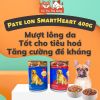 Pate Smartheart Cho Chó lon 400g nhiều dinh dưỡng, Thức ăn ướt cho chó vị Bò, Gà