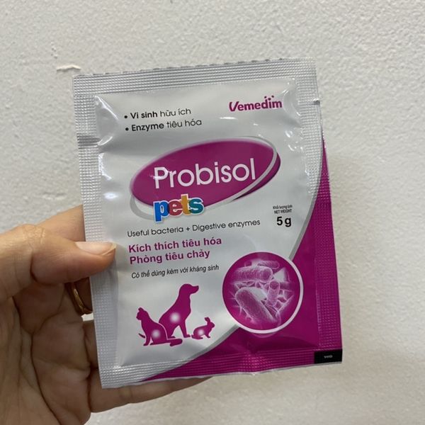 Men tiêu hoá cho Chó Mèo Thỏ Probisol Vemedim 5g