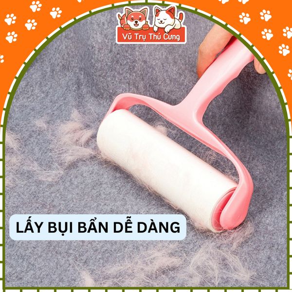 Cây Lăn Lông Chó Mèo Làm Sạch Quần Áo Size Lớn