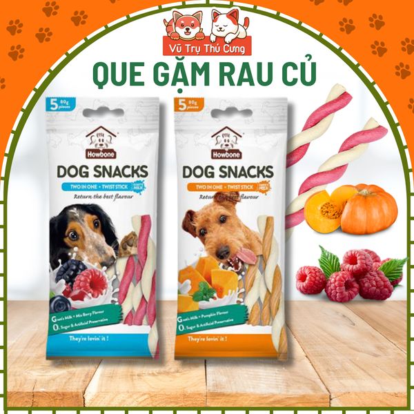 Snack Xương Gặm Sạch Răng Chó Chó Howbone Dai Dai