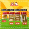 Snack Xương da bò cho Chó gặm Bổ Sung Dinh Dưỡng Nhiều Thanh