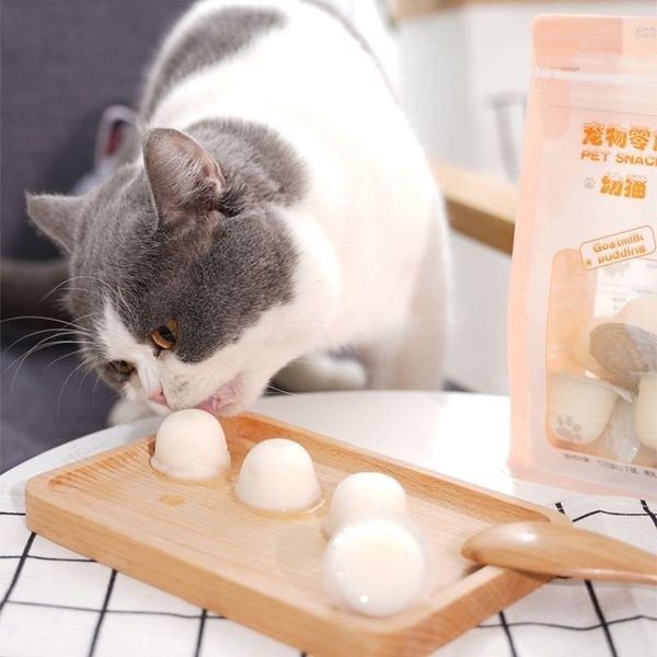 Pudding sữa dê bổ sung Canxi cho Mèo, túi 15 viên