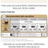 Hạt Royal Canin British Shorthair Kitten Dành Cho Mèo Anh Lông Ngắn 400g