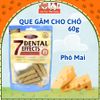 Snack cho chó, Xương gặm sạch răng Vegebrand 60g vị Phô Mai