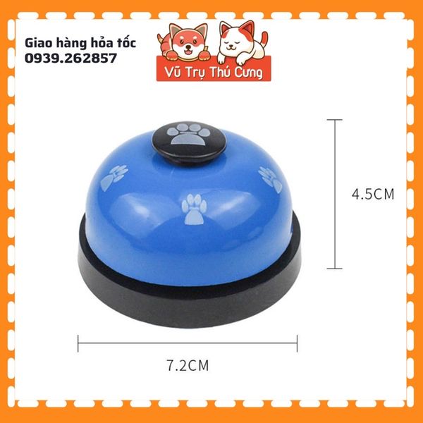 Chuông huấn luyện chó mèo, dạy nghe lời, đồ chơi cho thú cưng