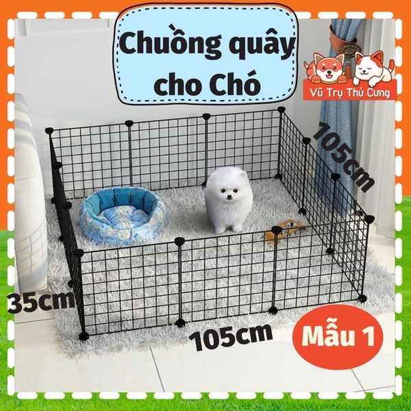 Chuồng quây cho Chó nhiều mẫu, lắp ghép nhanh chóng tiện lợi