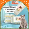 Khăn giấy ướt kháng khuẩn, tắm khô cho chó mèo - Vệ sinh tai mắt cho thú cưng (80 miếng)