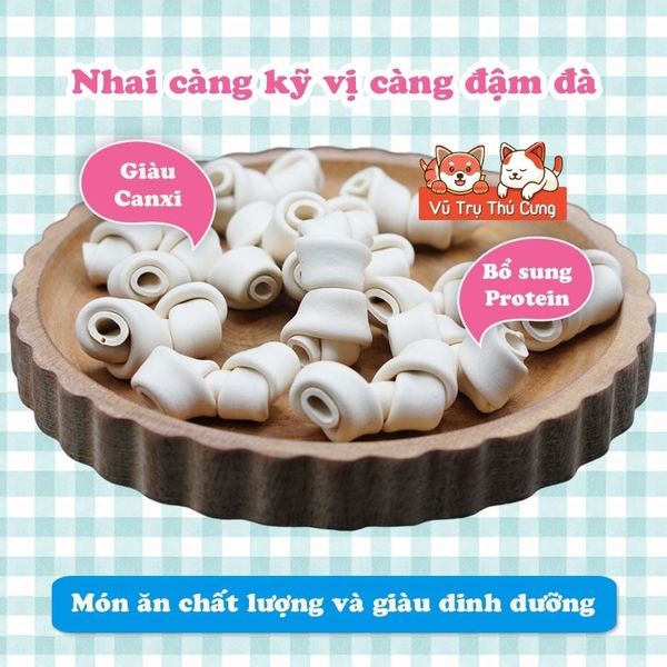 Xương sữa dê cho Chó Doggy Man 140g, bổ sung Canxi