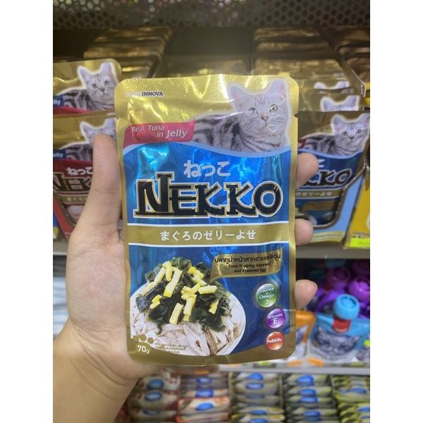 Pate Nekko Thái Lan Cho Mèo Mọi Lứa Tuổi 70g