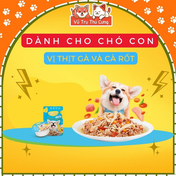 [SIÊU TIẾT KIỆM] Combo Pate Moochie dành cho Chó Con - Hỗ trợ dinh dưỡng, tăng cường sức khỏe