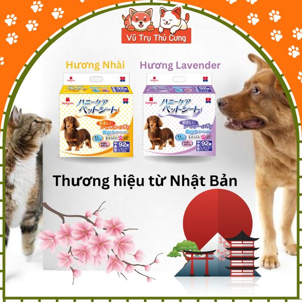 Tã Lót Chuồng Vệ Sinh Cho Chó Mèo Honey Care Deluxe Siêu Thấm Hút, Siêu Khử Mùi