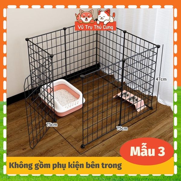 Chuồng quây cho Chó nhiều mẫu, lắp ghép nhanh chóng tiện lợi