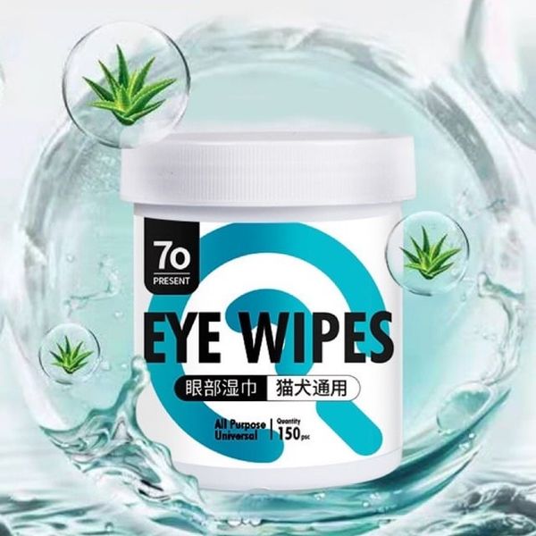 Khăn ướt kháng khuẩn lau mắt, lau tai cho Chó mèo, Khăn vệ sinh mắt cho thú cưng