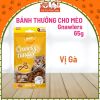 Bánh thưởng cho mèo có nhân Gnawlers 65g