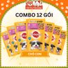 Combo 12 gói Pate Pedigree cho Chó Con, Chó Trưởng Thành 130g