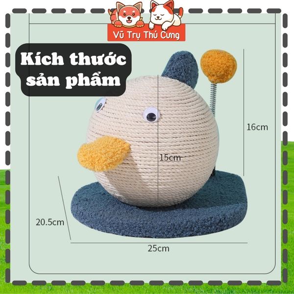 Đồ chơi cào móng cho mèo giải tỏa căng thẳng
