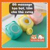 Dụng cụ Massage tạo bọt tắm cho thú cưng tiện lợi
