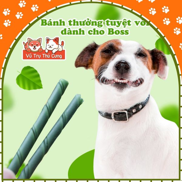 Que gặm thơm miệng cho chó DoggyMan, bổ sung vitamin, làm sạch răng 120g