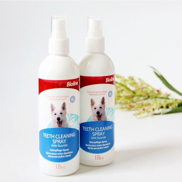 Xịt thơm miệng cho Chó và loại bỏ mảng bám Bioline 175ml