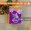 Combo Pate Whiskas Adult dạng Gói dành cho Mèo Trưởng Thành trên 12 tháng