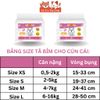 Bỉm cho chó Kamt, Tã quần cho chó cái và chó đực siêu thấm hút 10 miếng