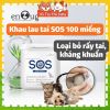 Khăn ướt lau tai cho Chó Mèo SOS, 100 miếng, vệ sinh tai sạch sẽ