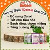 Snack Gặm Sạch Răng Cho Chó, cá hồi cuộn sữa 7Dental Effects 160g