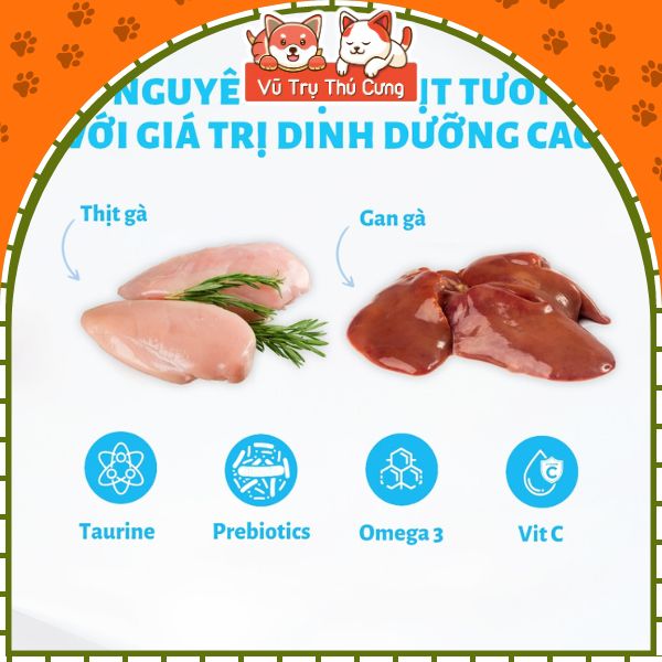 Súp Thưởng Cho Mèo Mượt Lông, Tốt Cho Tiêu Hóa Mr.Vet 4 Thanh