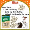Bánh thưởng xương da bò cho chó Doggy Man sạch răng miệng (5 nơ nhỏ)