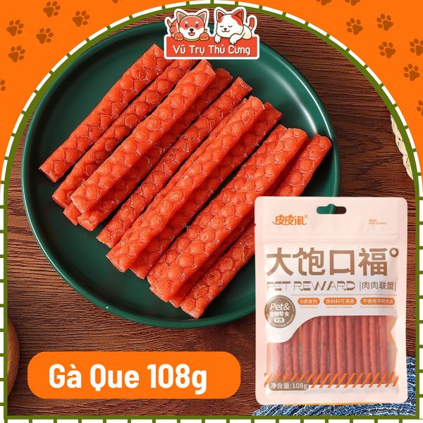 Snack Cho Chó Thịt Gà Cuộn Taotaopet 100g Nhiều Dinh Dưỡng