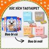 (Bịch 30 cây) Xúc xích cao cấp cho Chó Mèo Taotaopet