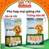 Snack Cho Chó Thịt Gà, Thịt Vịt Cuộn Rau Củ 100g