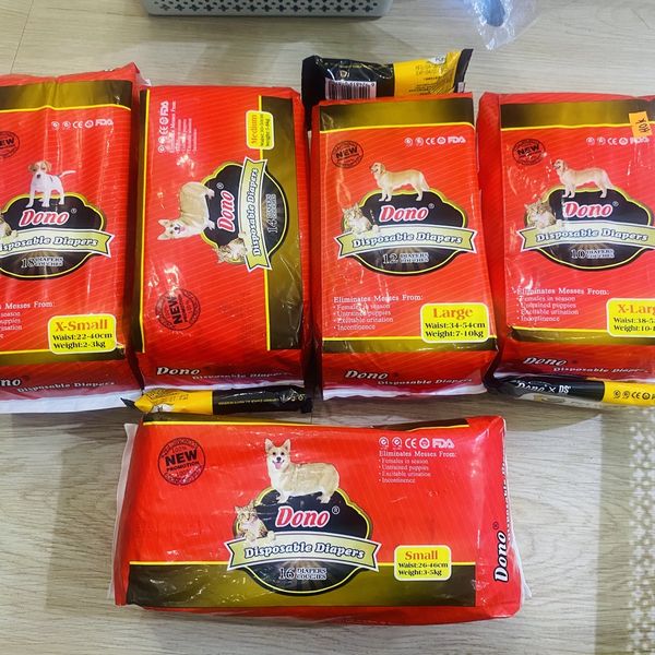 Tã bỉm cho Chó cái DONO nhiều Size, thấm hút tốt