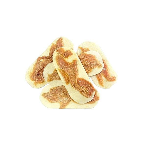 Snack Cho Chó Bánh Da Bò Phủ Thịt Gà DoggyMan