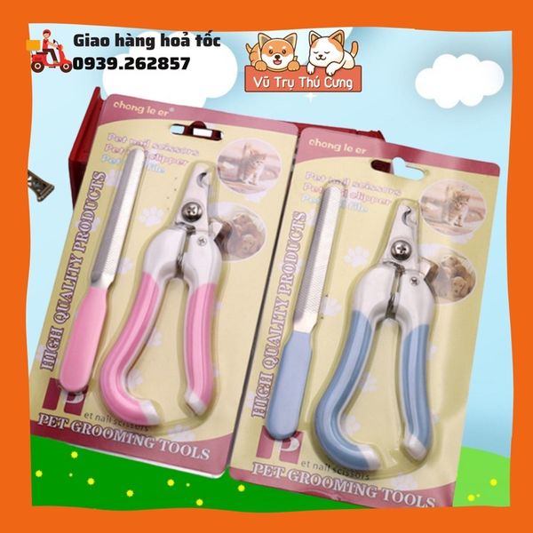 Kềm cắt móng cho thú cưng chó mèo kèm dũa