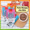 Pate Wanpy cho Mèo 80g, đủ vị, Thức ăn ướt cho mèo con, mèo trưởng thành