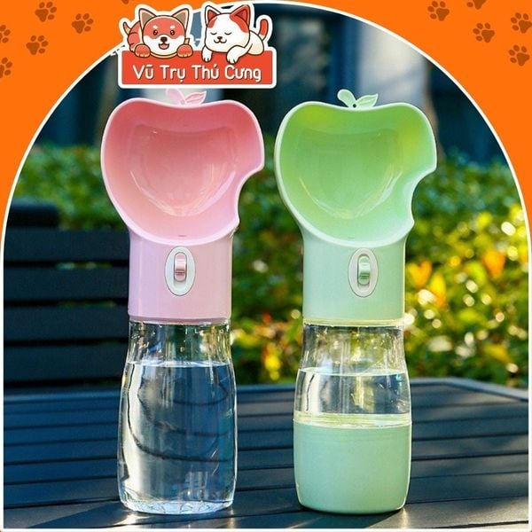 Bình nước cầm tay cho Thú cưng uống nước du lịch hay đi dạo tiện lợi2