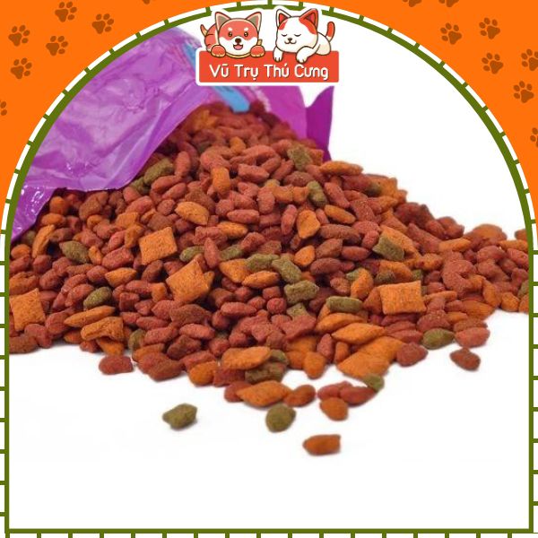 Hạt Whiskas dành cho mèo trưởng thành đủ 3 vị, túi 1.2Kg