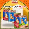 Combo 4 Lon Pate Smartheart Thái Lan Cho Chó 400g