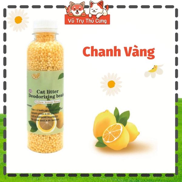 Hạt Khử Mùi Cho Cát Mèo Than Hoạt Tính