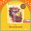 Snack cho chó cuộn Da bò Natural Core 160g - Vị thịt gà, thịt vịt