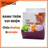 Đồ chơi cho mèo banh tròn vui nhộn có chuông và cỏ mèo FOFOS2