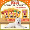 Combo 12 gói Pate Pedigree cho Chó Con, Chó Trưởng Thành 130g