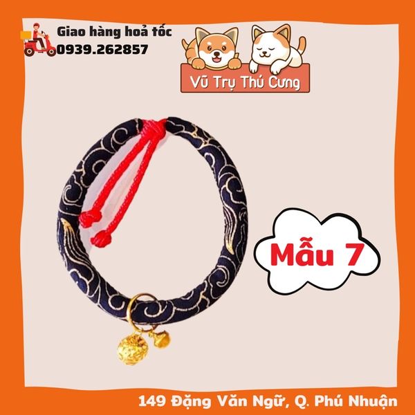 Vòng cổ Nhật bản cho mèo, vòng lục lạc cho Chó Mèo