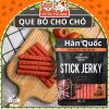 Thịt bò que mềm Bow wow Hàn Quốc cho Chó 90g, Snack gặm cho chó
