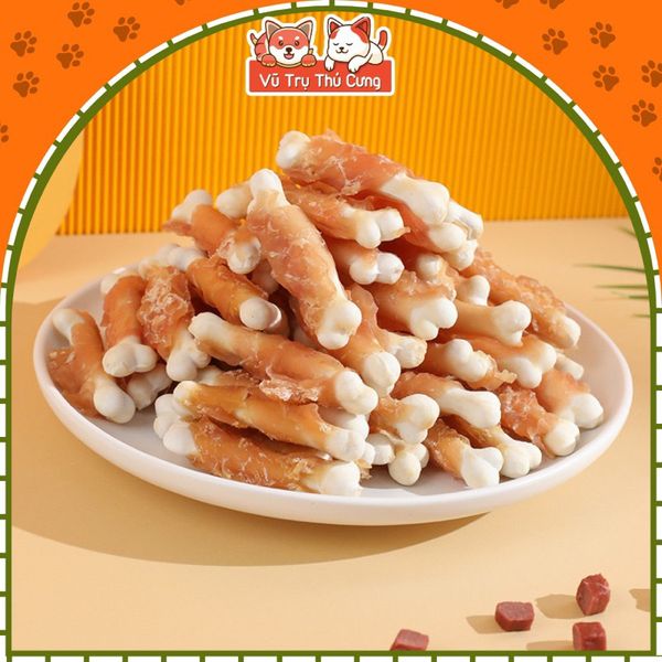 Snack Cho Chó Thịt Gà Cuộn Taotaopet 100g Nhiều Dinh Dưỡng