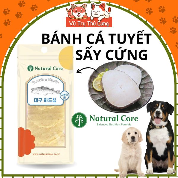 Bánh Thưởng Cho Chó Vị Gà & Cá Dinh Dưỡng Natural Core 40g